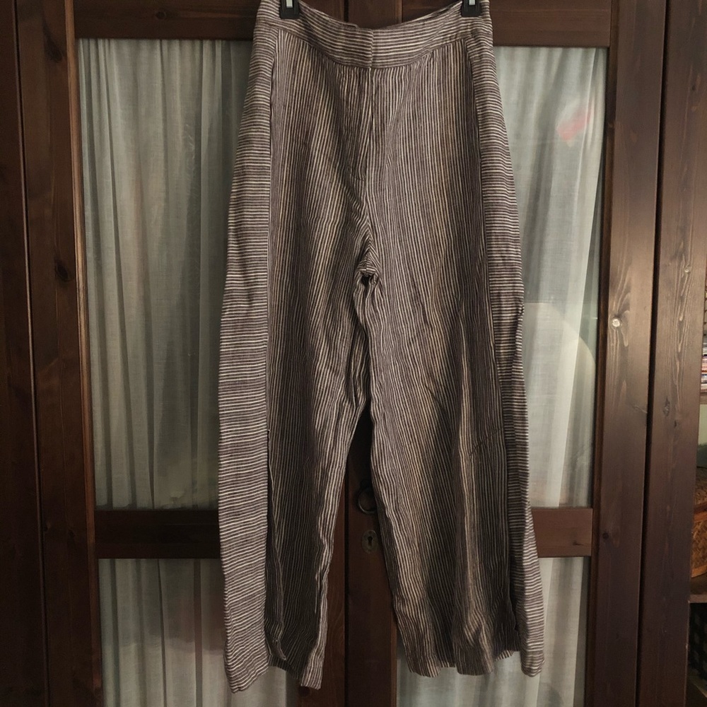 Anthropologie wide leg pants